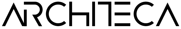 Architeca logo - Collaboration with MAURYARTE Architecture