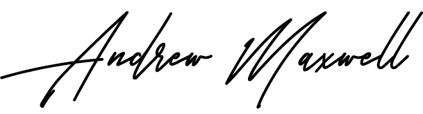Andrew Maxwell logo - Collaboration with MAURYARTE Architecture