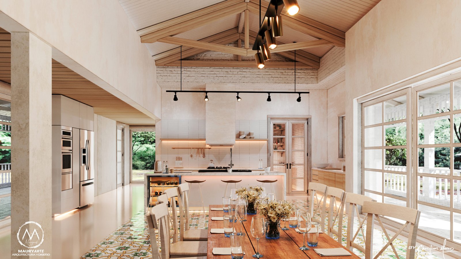 Kitchen Design by Mauryarte