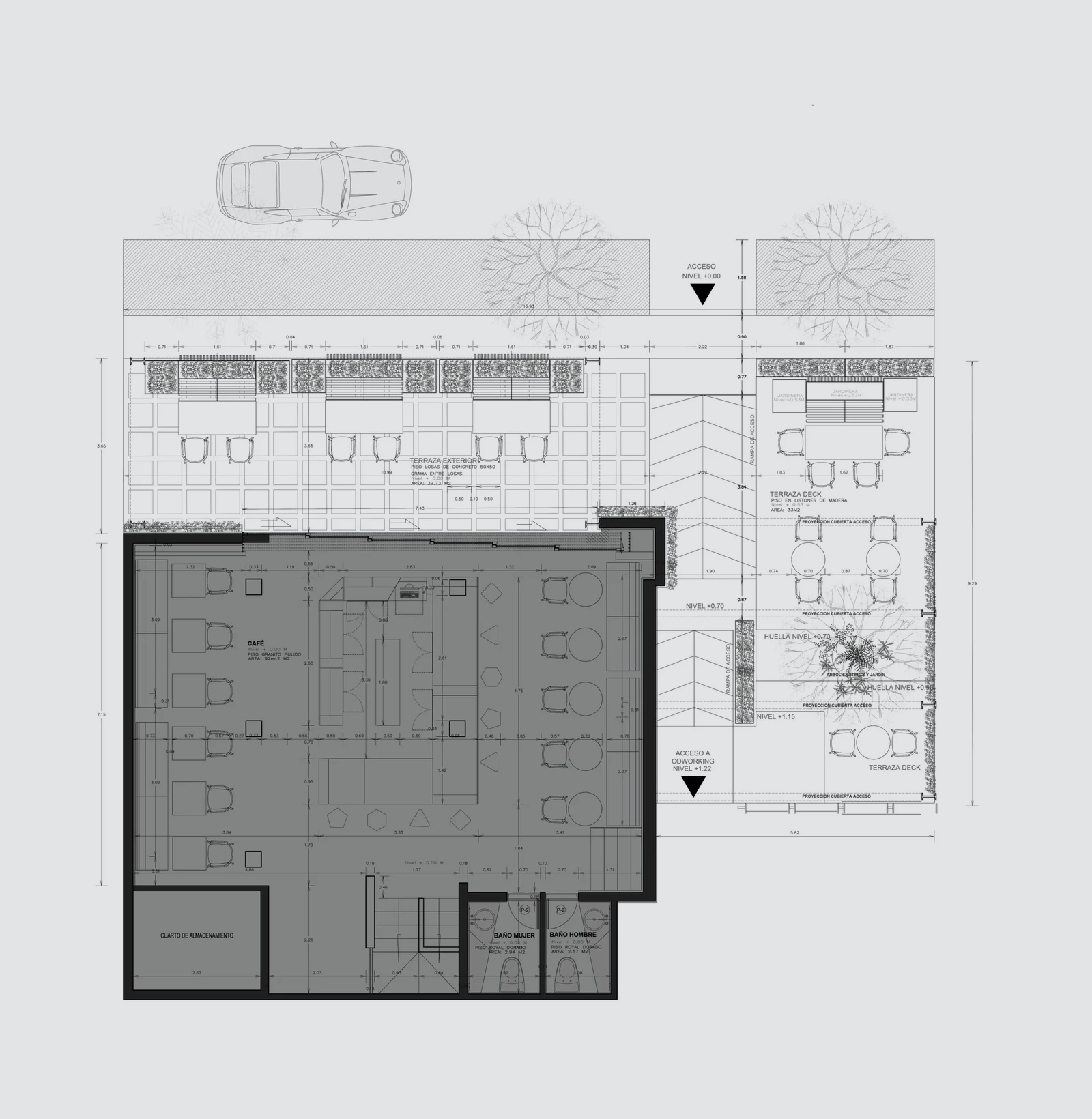 Plano Café Terrazas